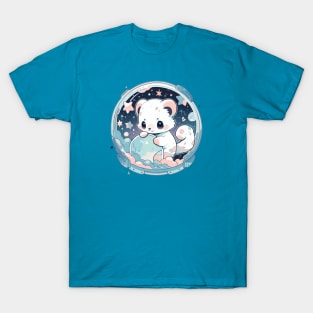 Ferret shaping up whole new worlds T-Shirt